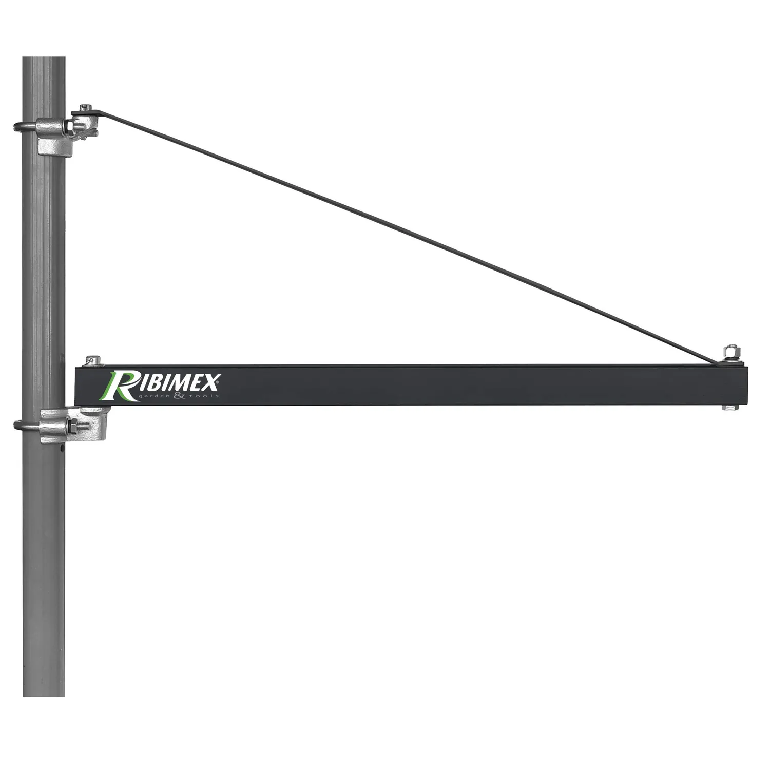 Ribimex Supporto a Bandiera per Paranco 0,75-1,10 m 600 kg