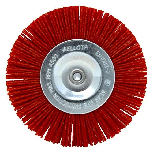 Bellota 50825-75B Spazzola Circolare Nylon Abrasiva 75 mm Gambo 6