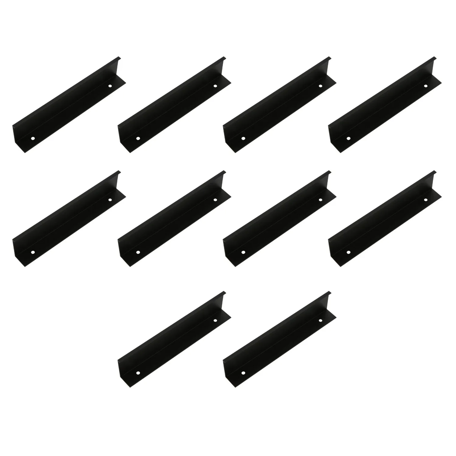 Amig 848 maniglie per mobili 160 mm argento 2 pz alluminio