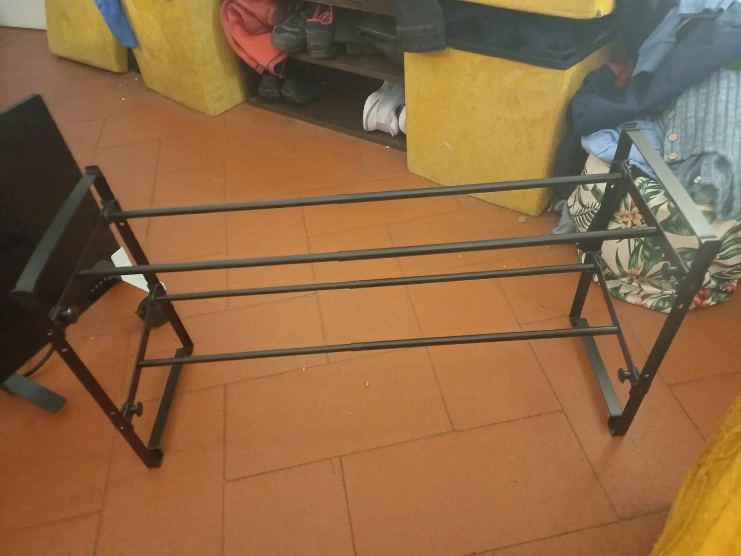 Amig Tötem Scarpiera estensibile 2 ripiani nera 12 paia