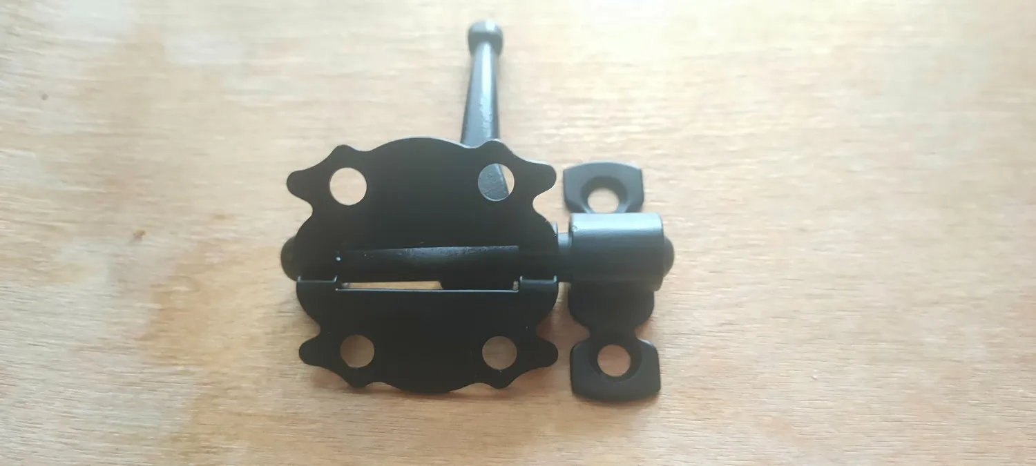 Amig fermaporta appoggio acciaio nero 40 mm chiusura verticale