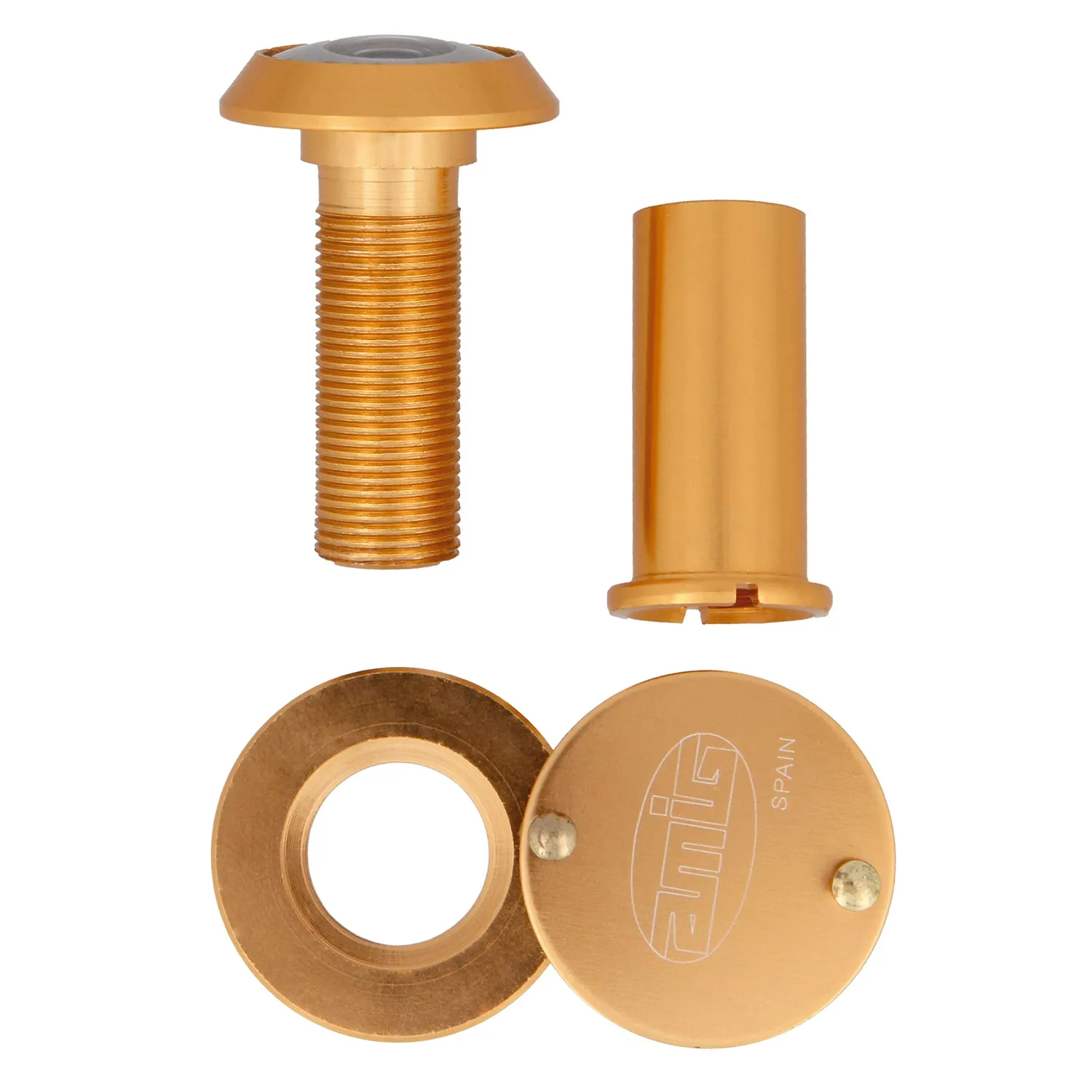 Amig Spioncino Porta Ottone Oro 35-60 mm Grandangolare