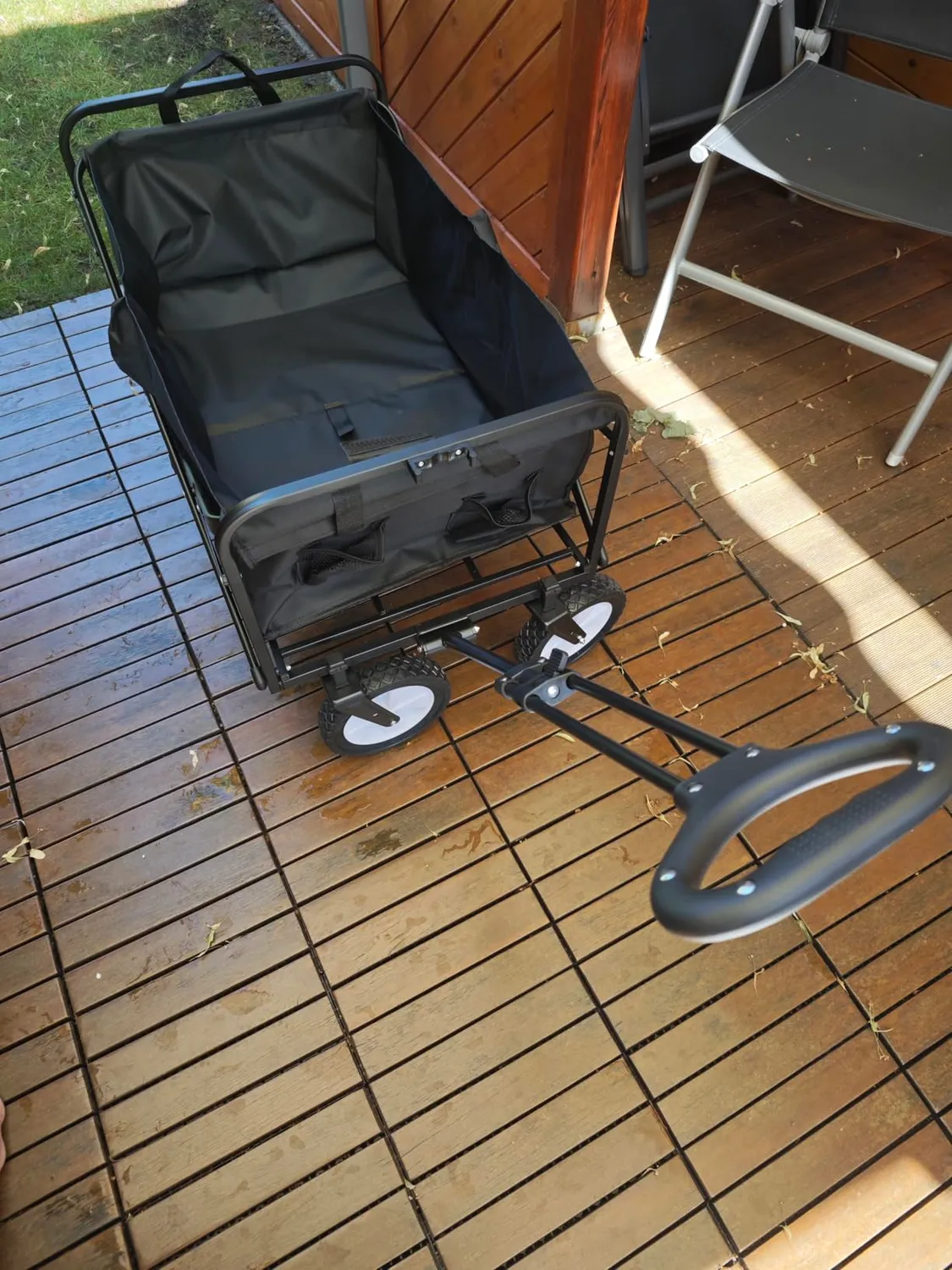 Amig Outland carrello pieghevole nero 100 kg 20 cm