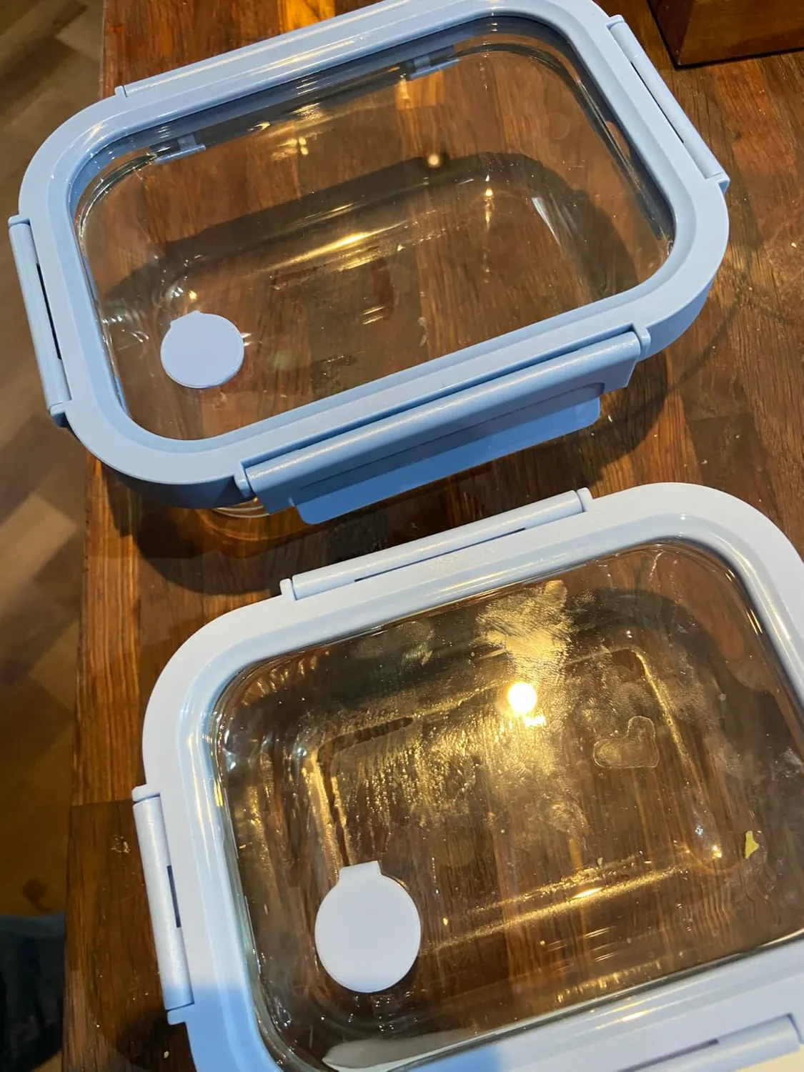 Amig 900 set 2 contenitori vetro 370+640 ml ermetici