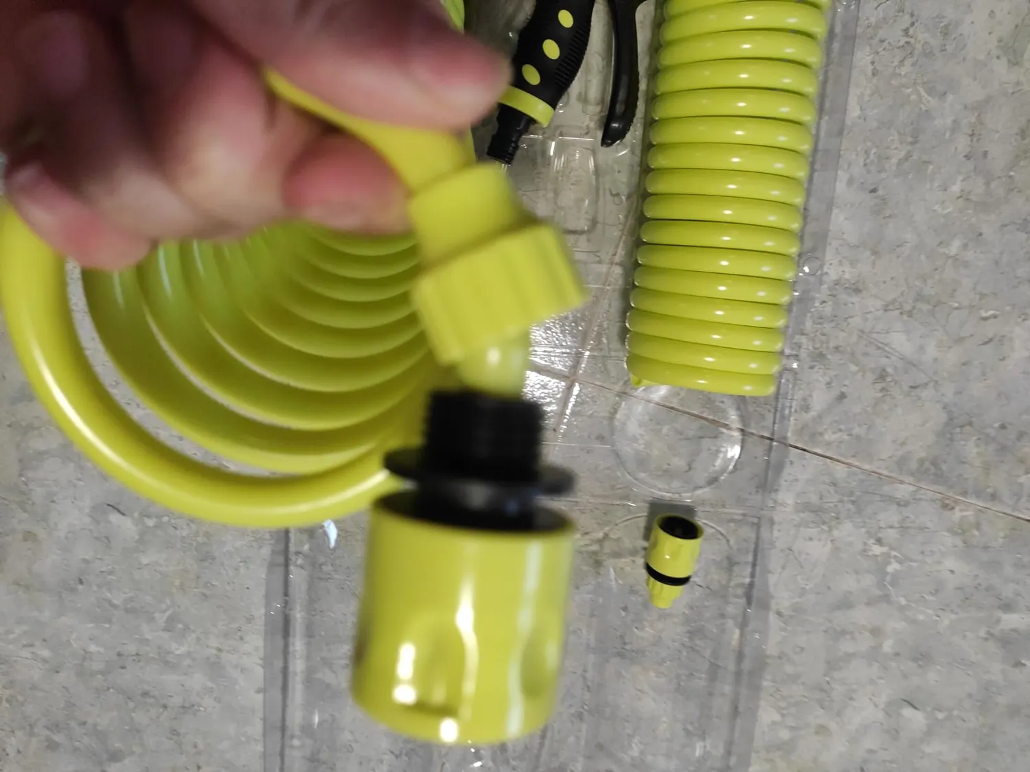 Amig tubo spirale 15 m con pistola verde kit