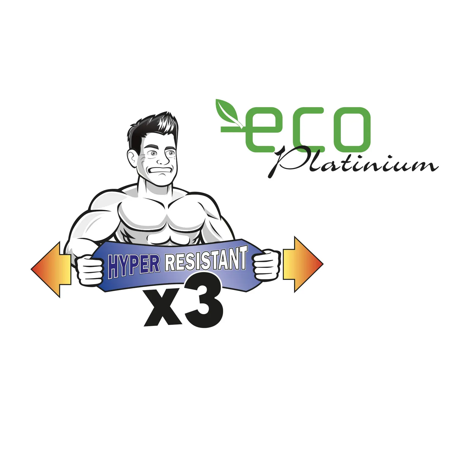 Ribimex Ecoplatinium telone 1,5x5 m PE semitrasparente