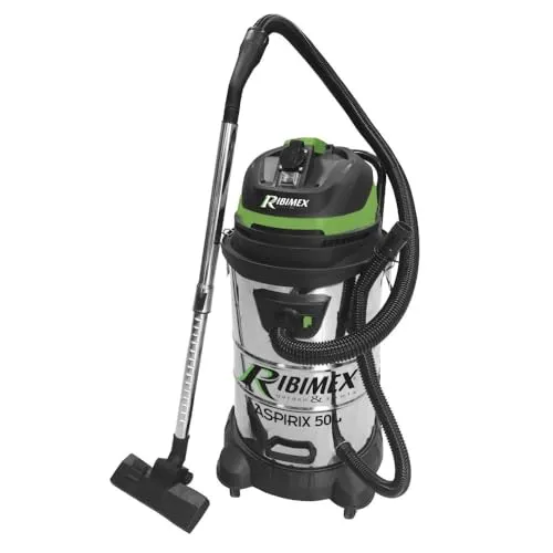 Ribimex PRASP51LPE aspiratore solidi liquidi 50L inox