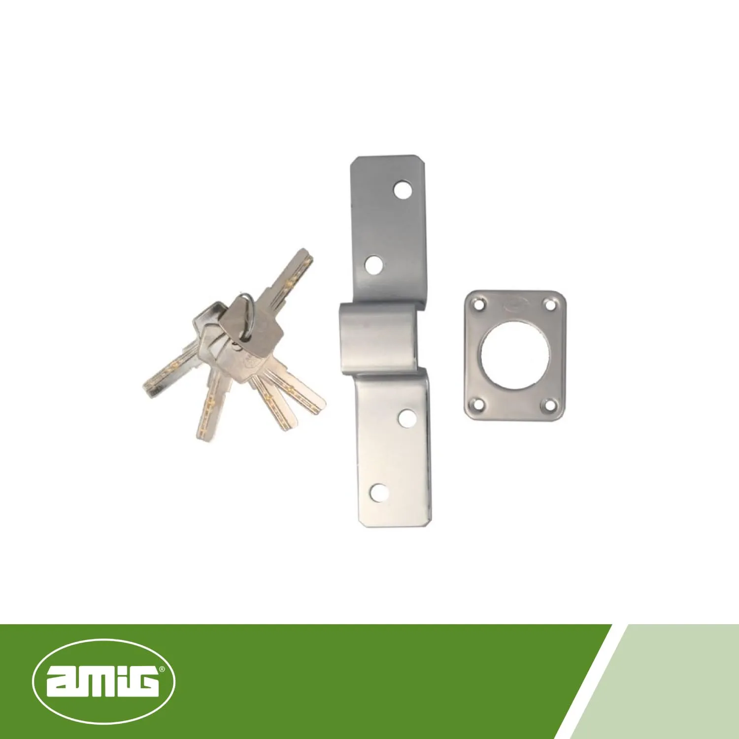 Amig serratura sovrapposizione 105x170 mm cromata
