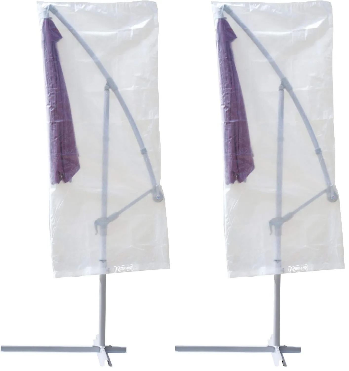 Ribimex PRH090225X100 telo ombrellone trasparente 100x225 cm