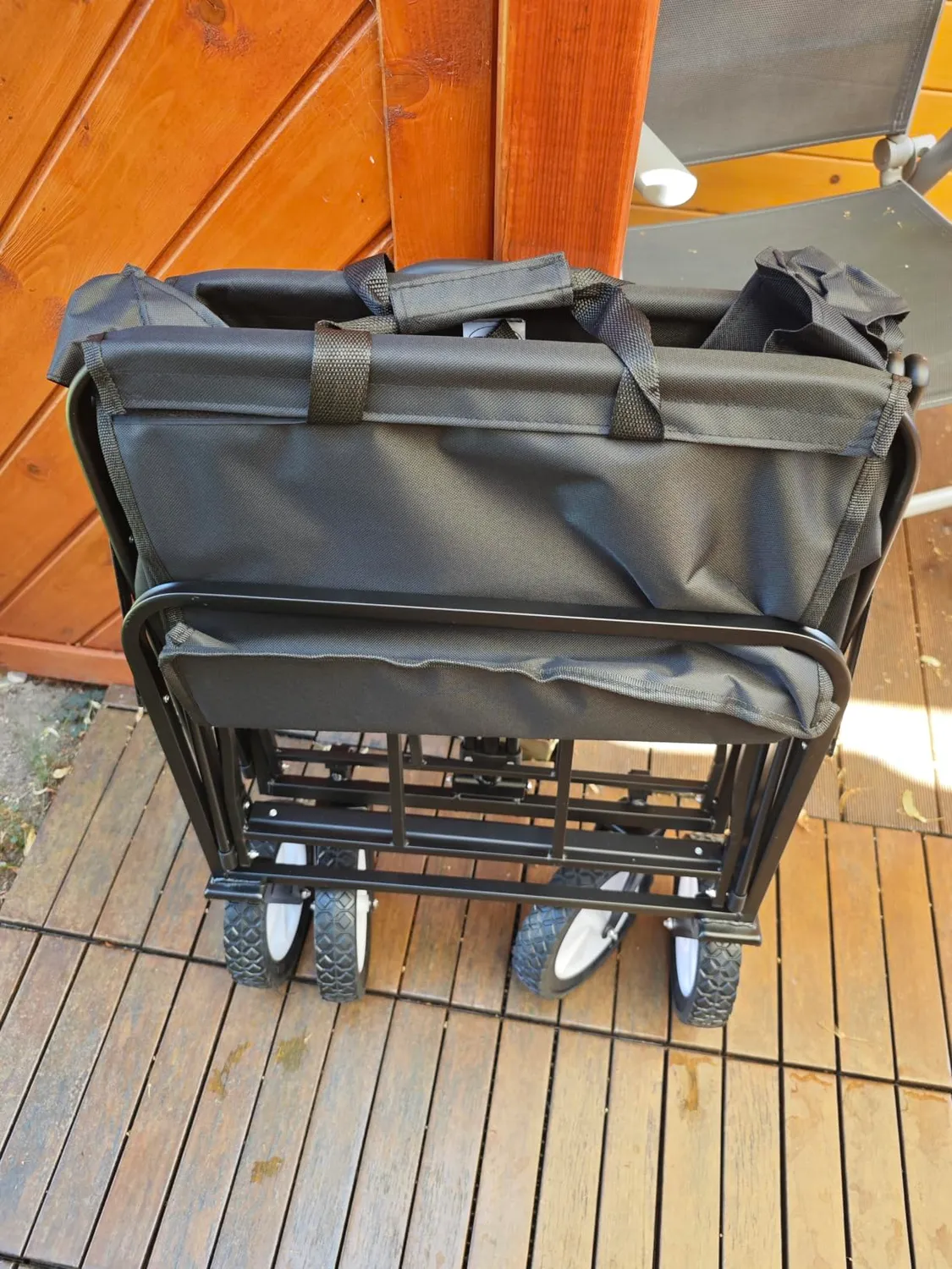 Amig Outland carrello pieghevole nero 100 kg 20 cm