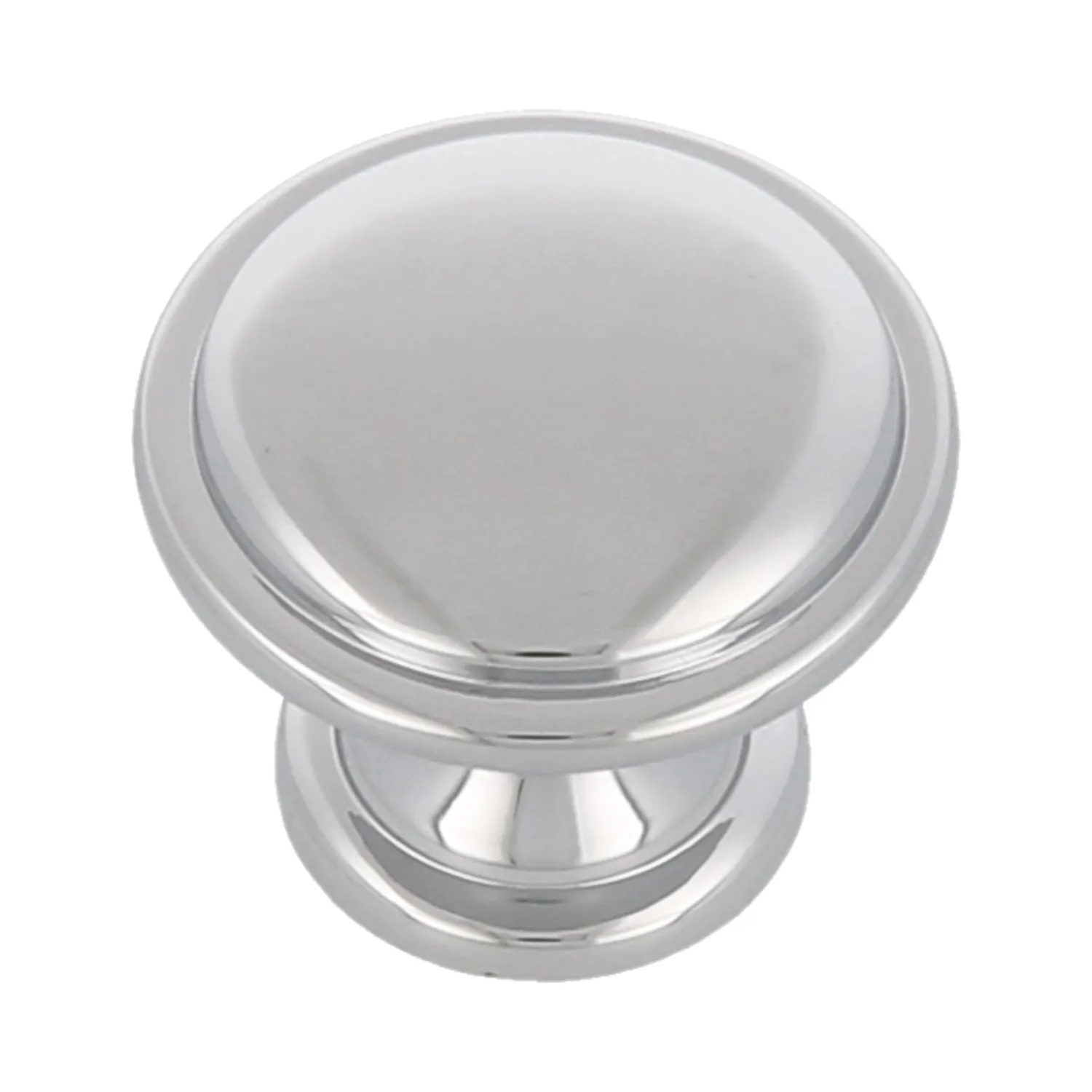 Amig Mod. 804 pomelli mobili D28 mm argento 2 pezzi zamak