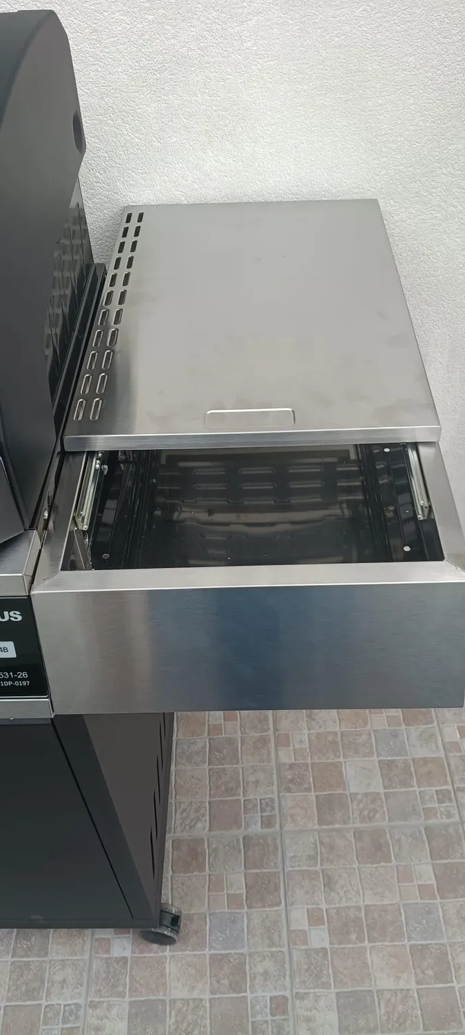 Amig Fireplus GRILL-2 5F Barbecue Gas XXL Nero Ghisa