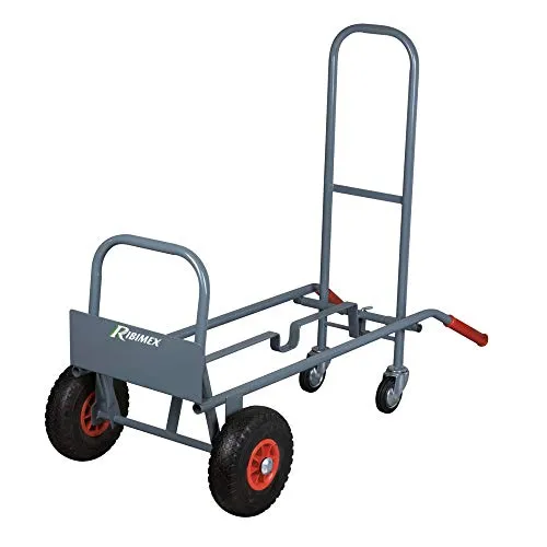 Ribimex PRCD2P carrello 2 posizioni 250 kg 4 ruote