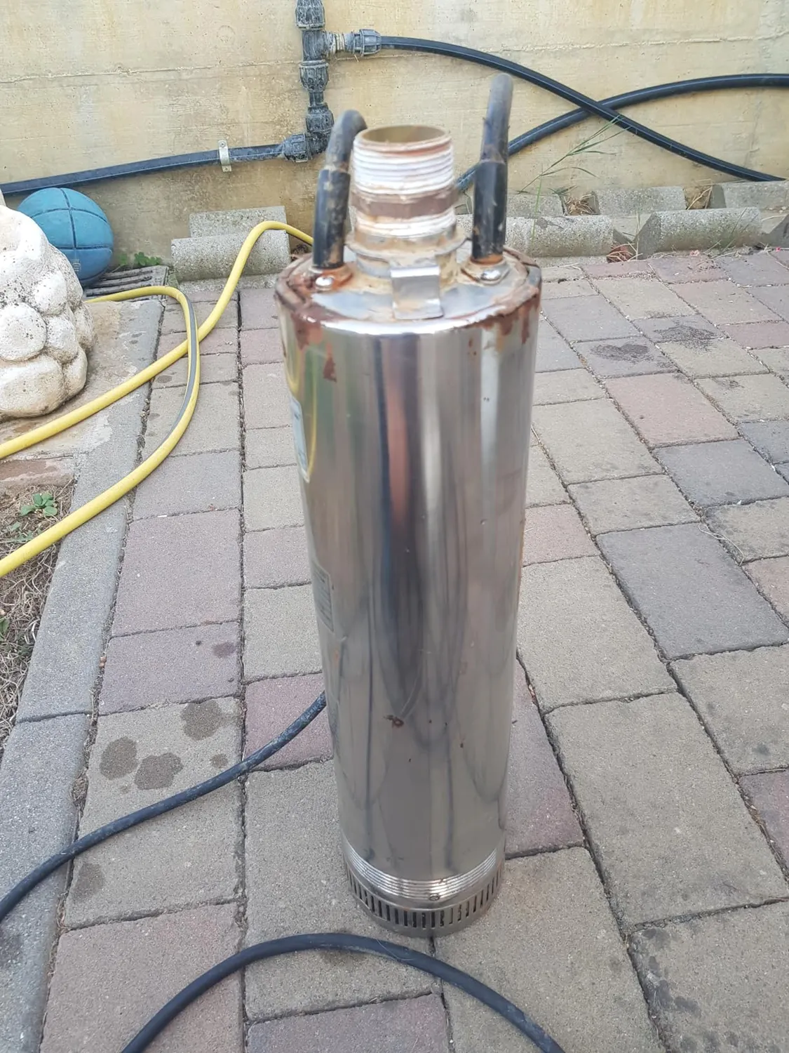 Ribimex Pompa sommersa 750 W 8000 L/h per pozzi