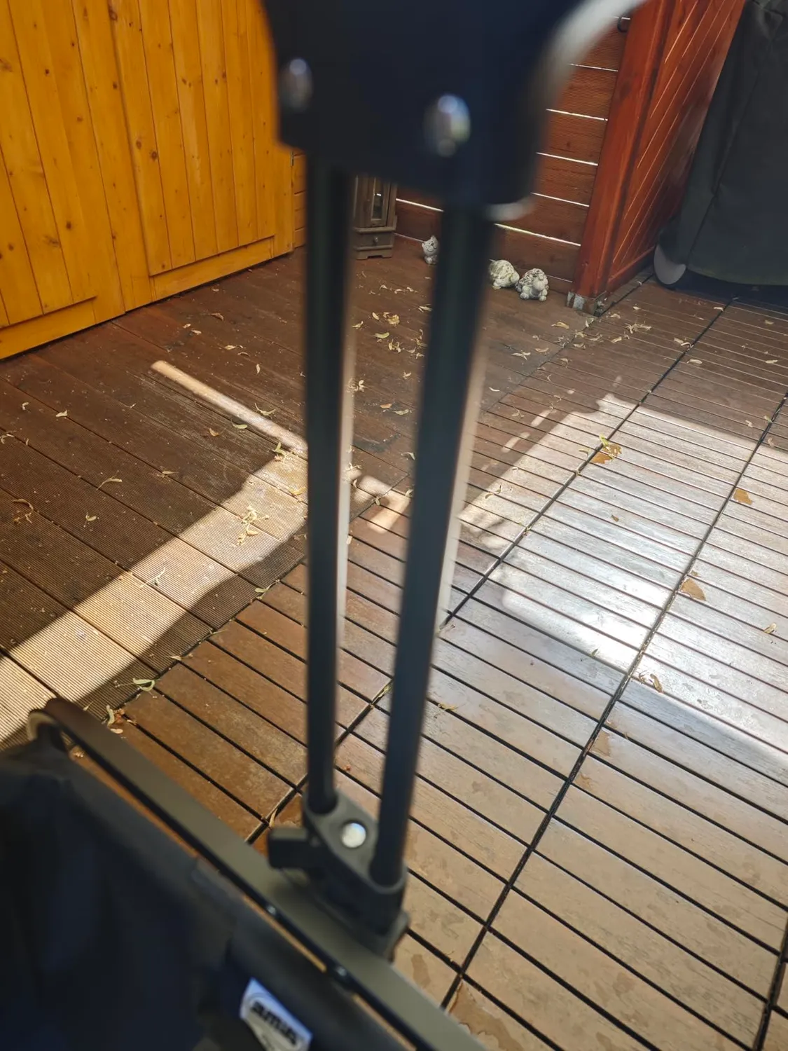 Amig Outland carrello pieghevole nero 100 kg 20 cm