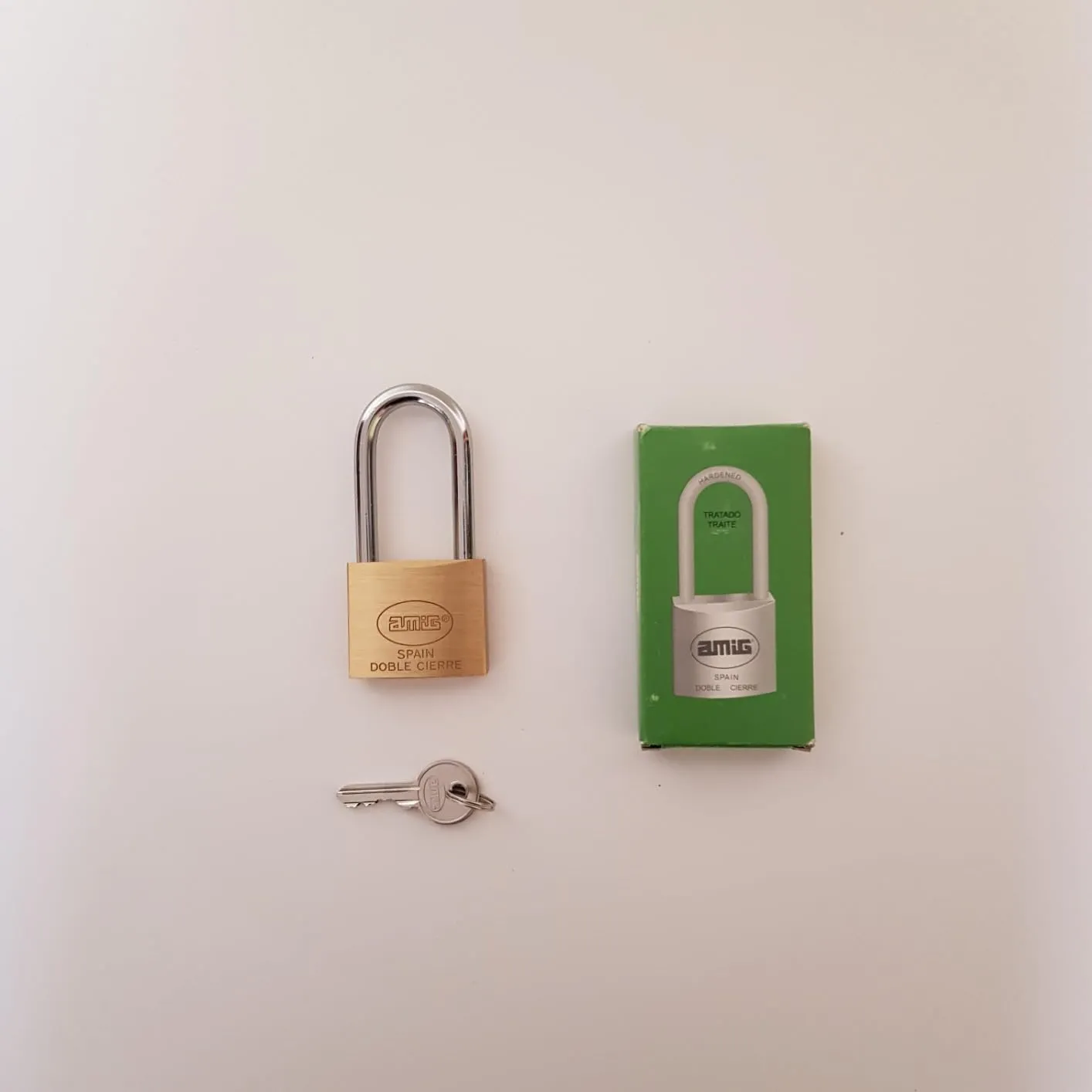 Amig lucchetto di sicurezza ottone 25 mm arco acciaio