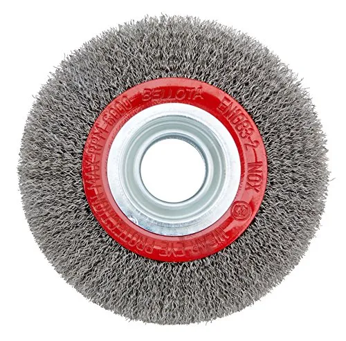 Bellota Spazzola circolare inox filo ondulato banco