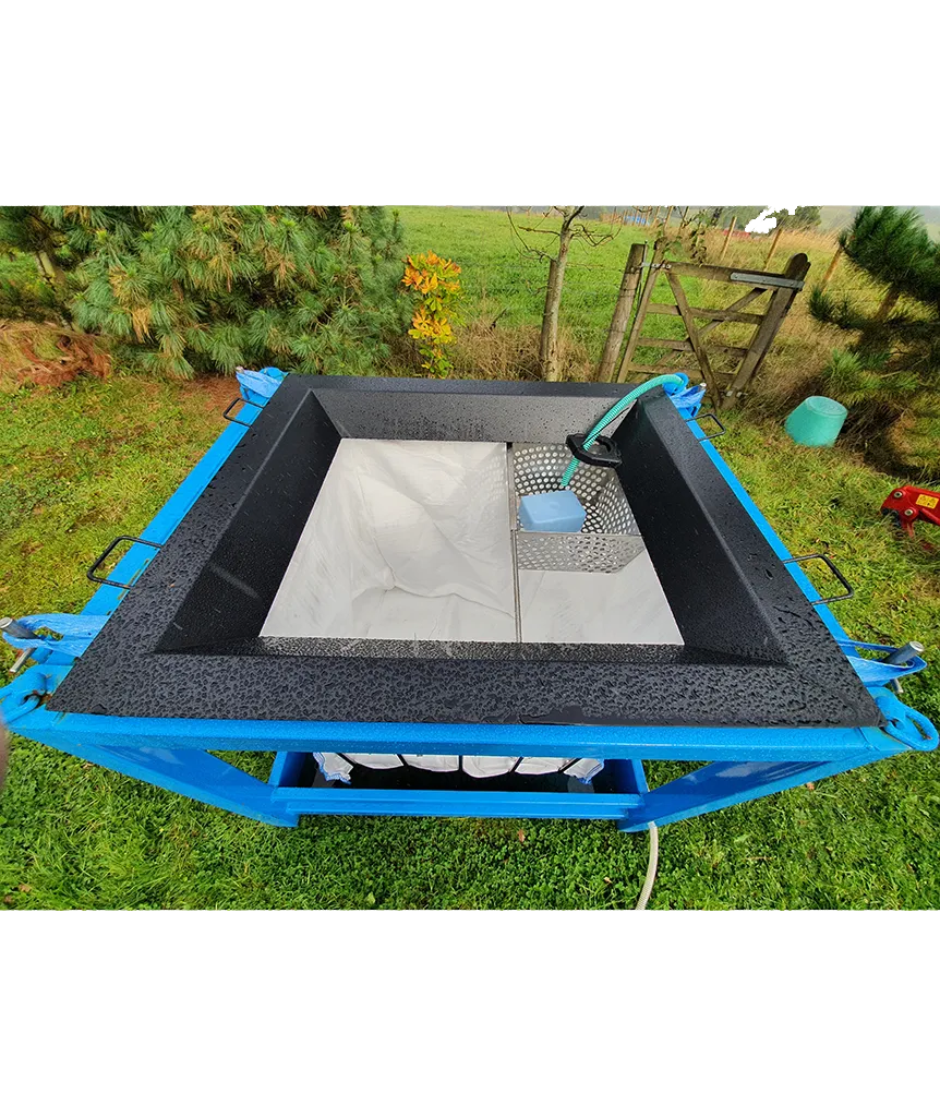 Remco BLUERINSE sistema filtraggio 170 LT