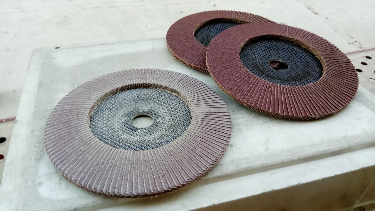 Bellota disco lamellare 180 mm metallo base inclinata