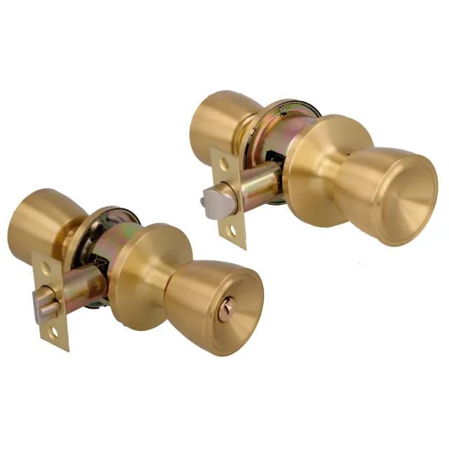 Amig set pomoli porta ottone opaco chiave 60/70mm