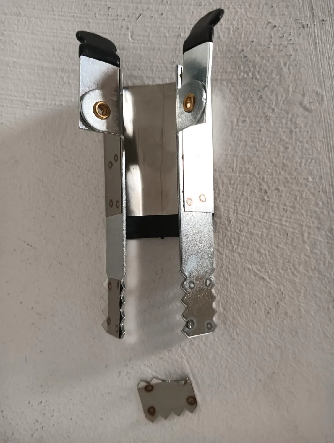 Amig Blocco Persiane Antifurto Alluminio 2 Pezzi 9,6 cm