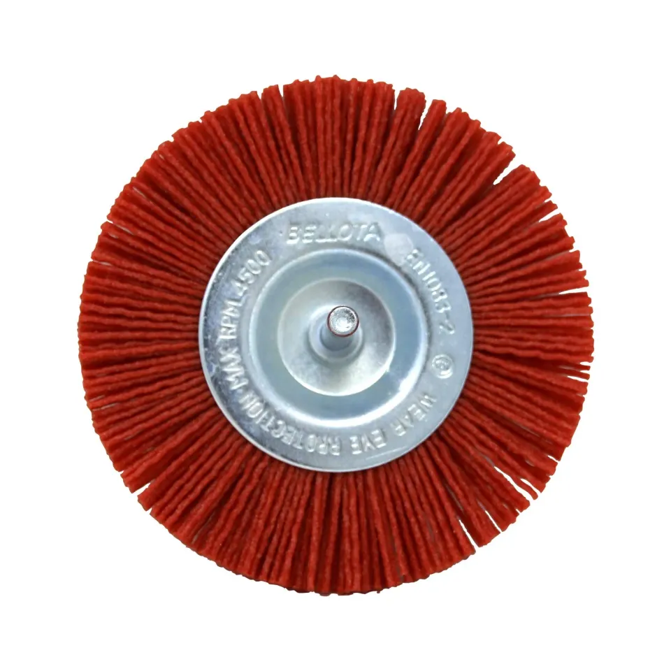 Bellota 50825-75B Spazzola Circolare Nylon Abrasiva 75 mm Gambo 6