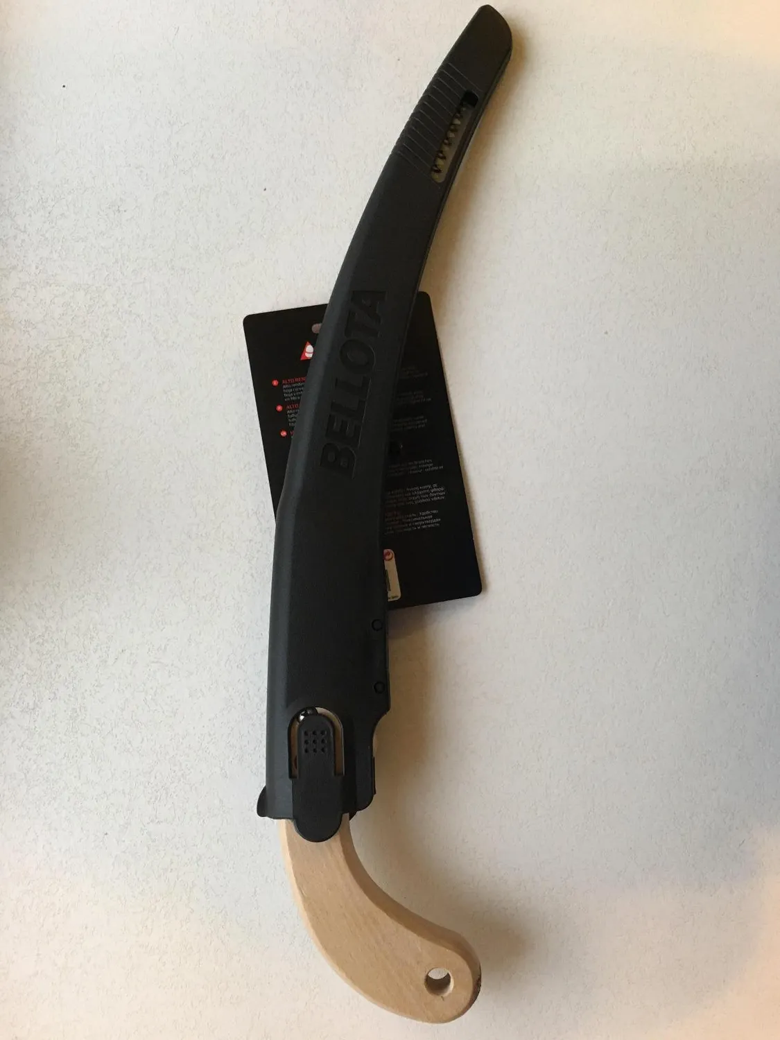 Bellota 4587-13 segaccio giapponese curvo dentato