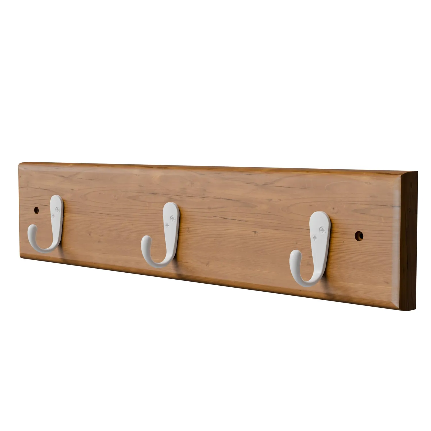 Amig CM36 appendiabiti muro 440 mm acacia nero legno