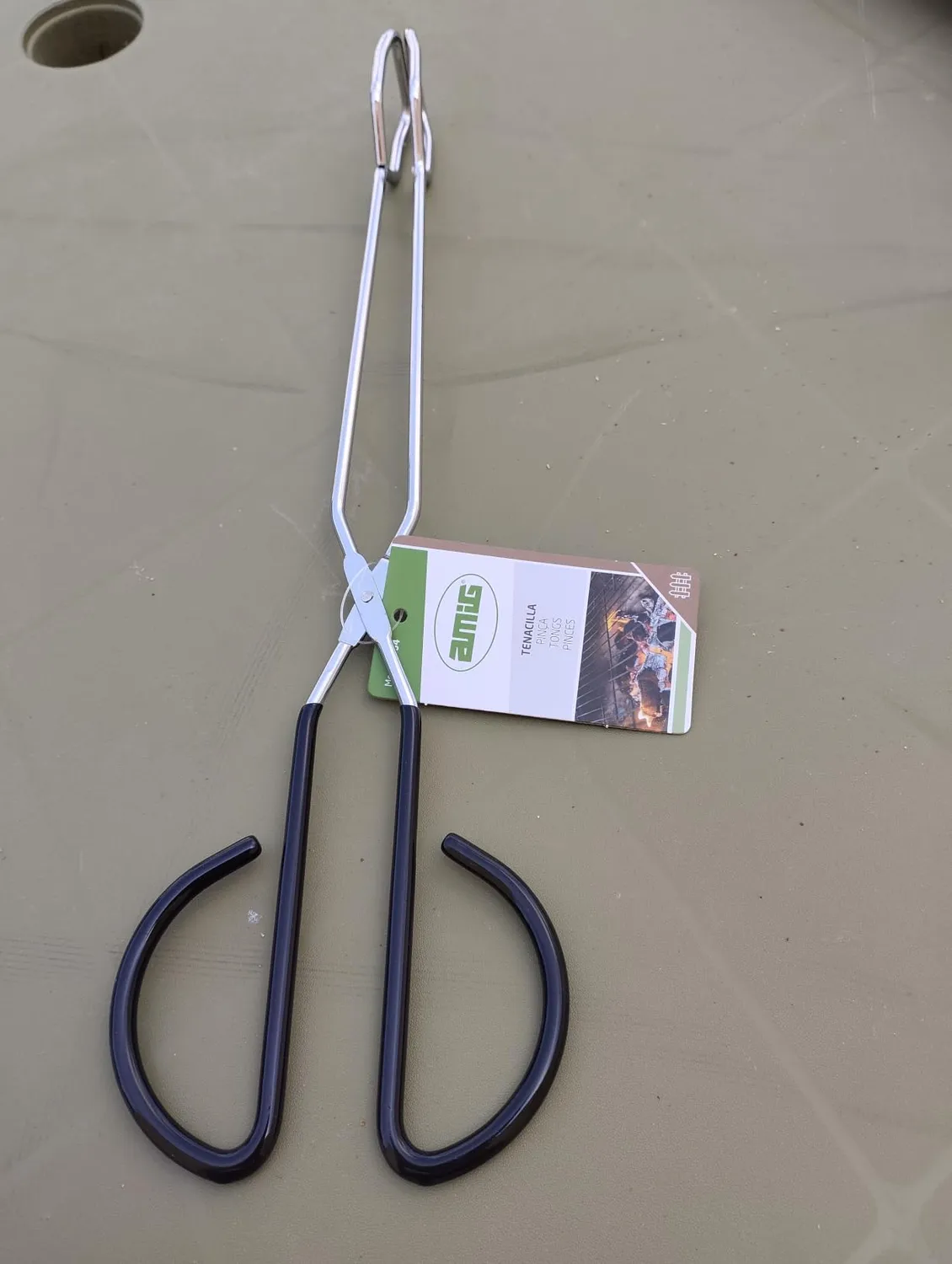 Amig AM33 pinze barbecue 34,5 cm acciaio inox