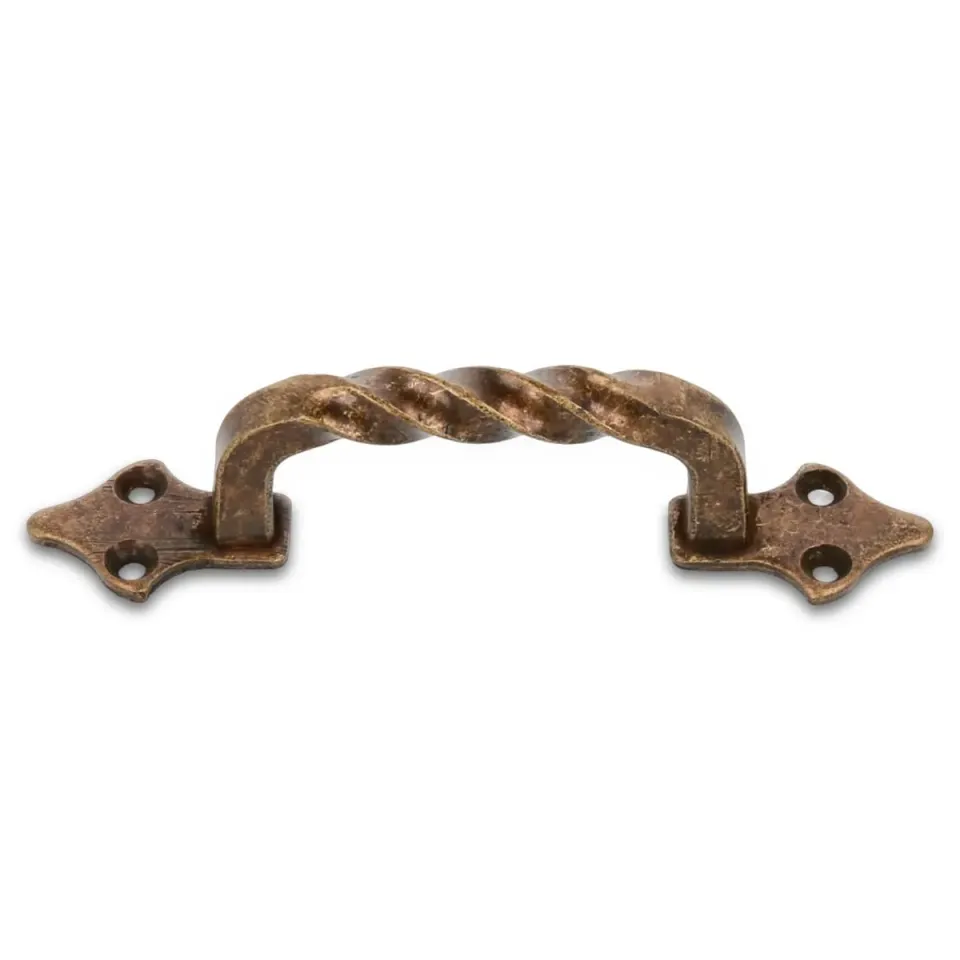 Amig 1002 maniglia mobili 90 mm cuoio