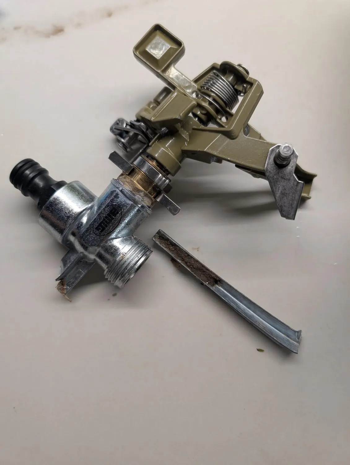 Amig irrigatore prato ottone 280 mm 95 m² settoriale