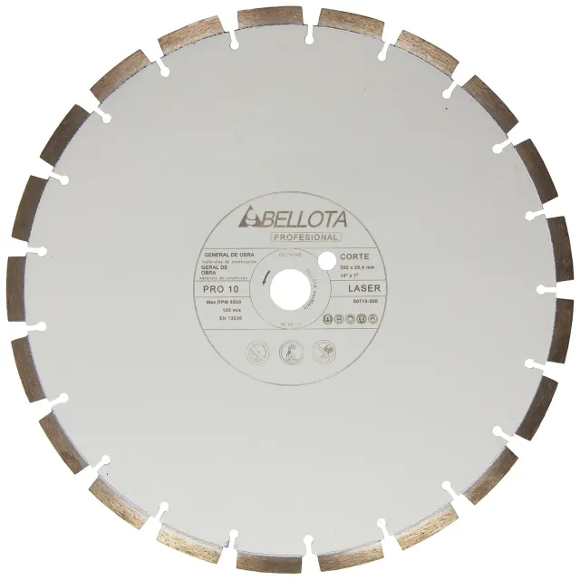 Bellota Disco Diamantato Generale Edilizia Segmentato Pro