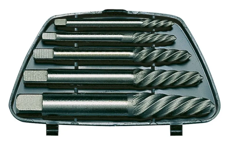 TengTools Set Estrattori Viti Spiralati 5 Pz