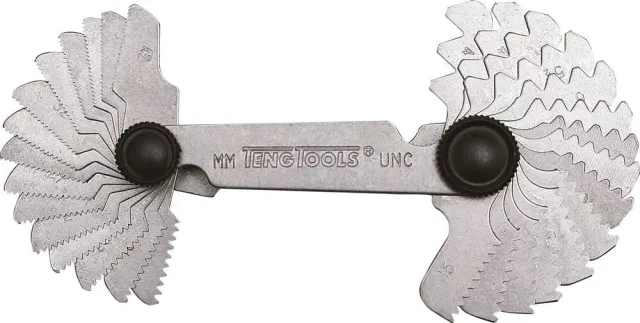 TengTools calibro filetti MM/UNC 0,25-6,0 mm