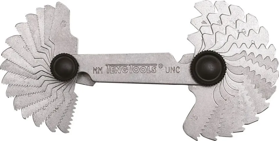 TengTools calibro filetti MM/UNC 0,25-6,0 mm