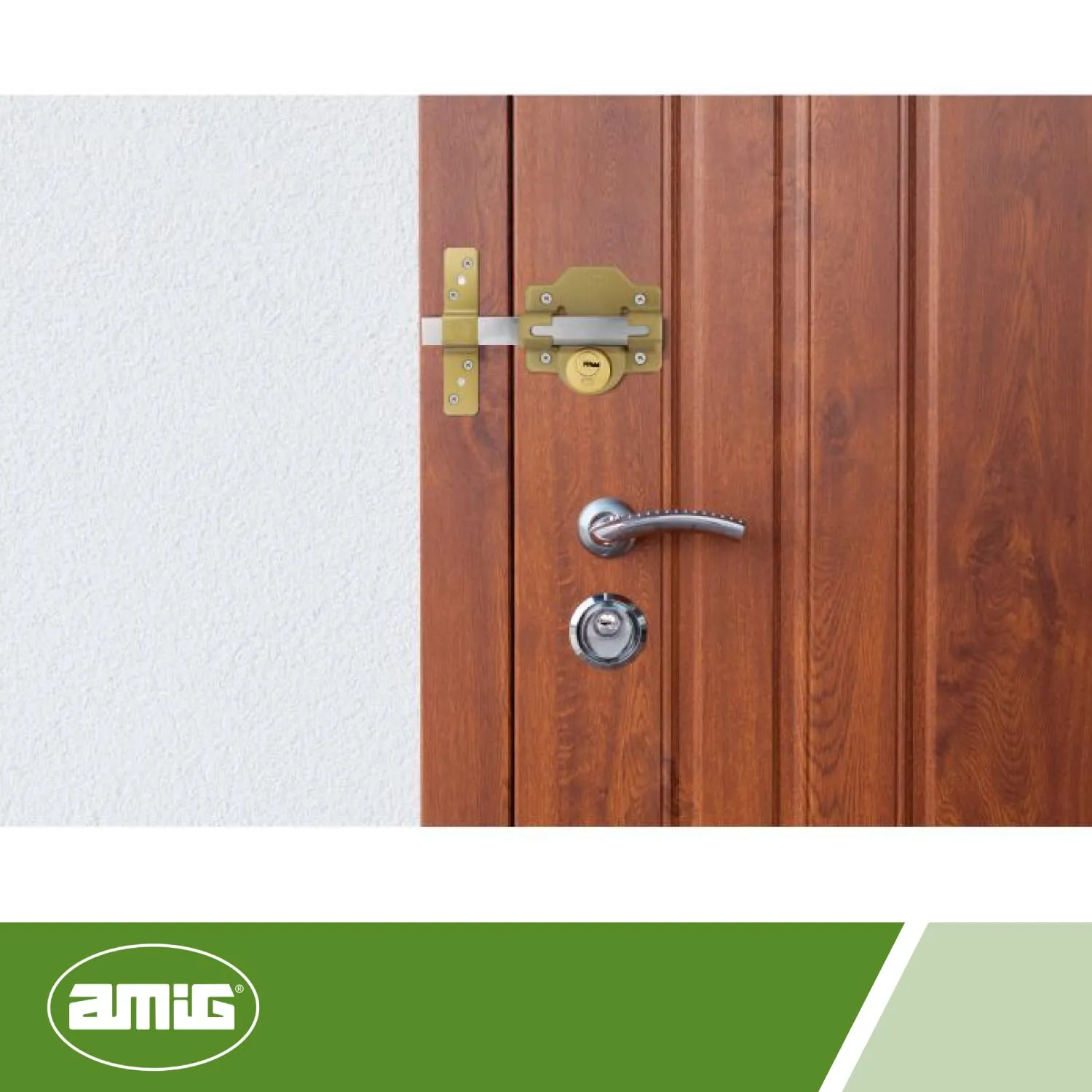 Amig 41 chiavistello sovrapporre 105x170 mm martellato
