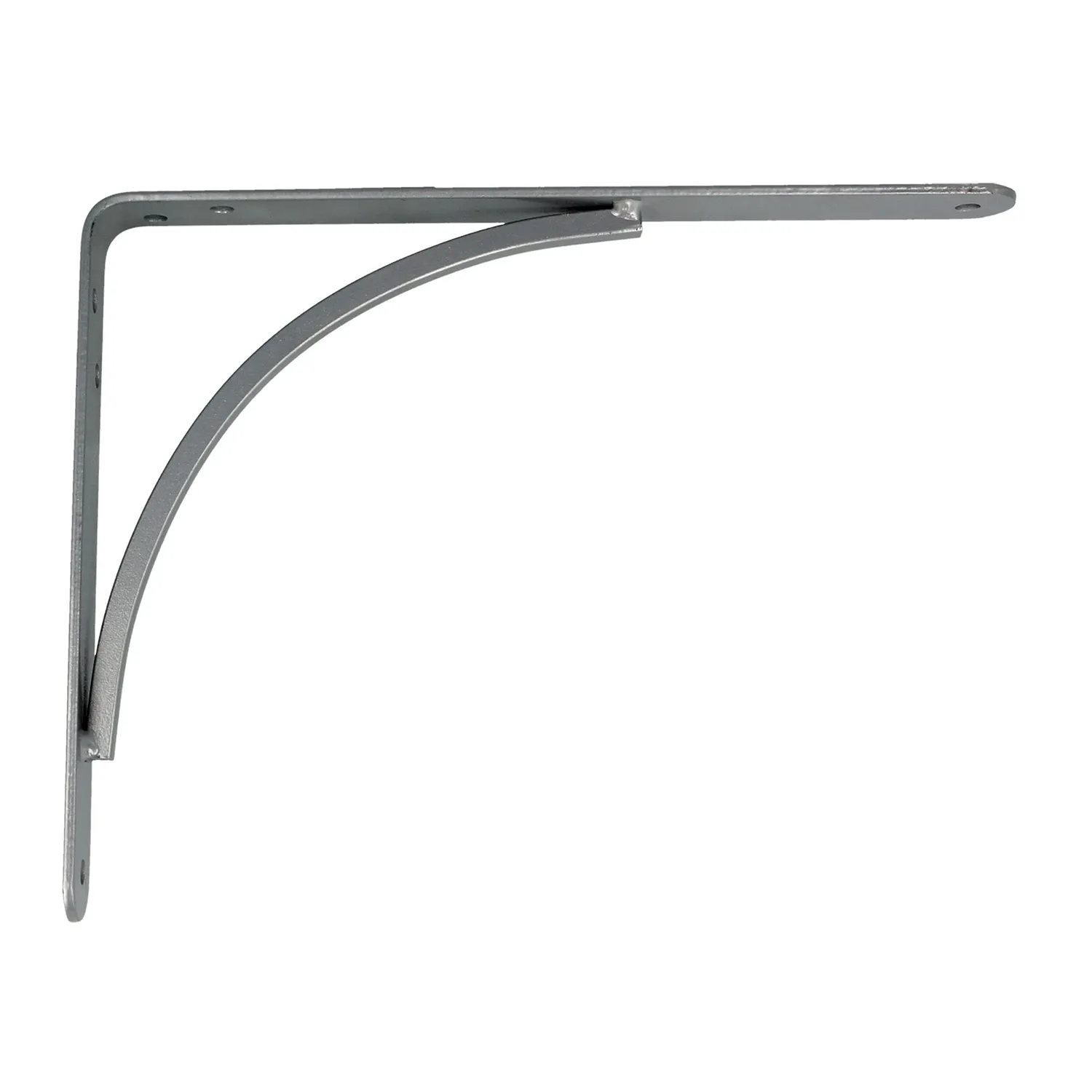 Amig squadretta mensola 150x125 mm nera 105 kg