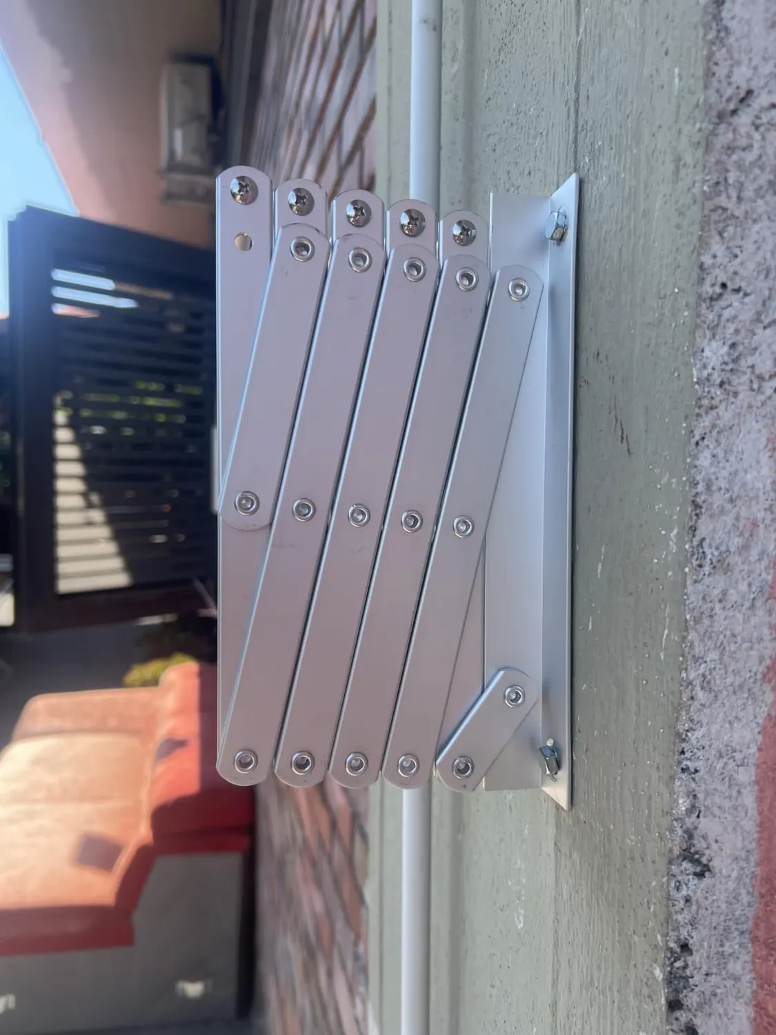 Amig Stendibiancheria Parete Alluminio 180 cm 9 m
