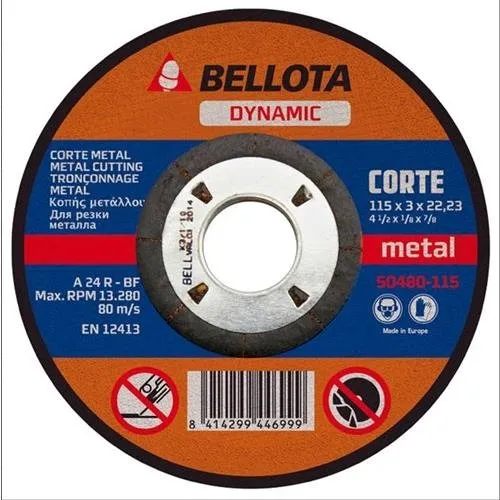 Bellota Dynamic disco taglio inox metallo 3 mm