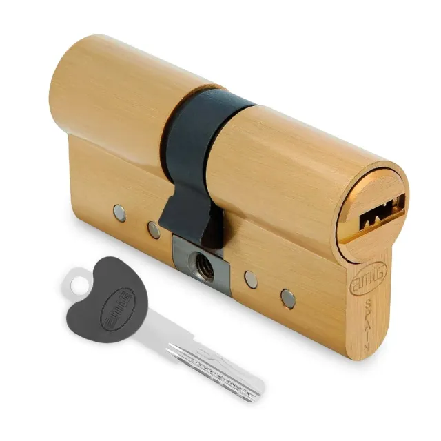 Amig cilindro sicurezza 66 mm 31-35 oro opaco 5 chiavi