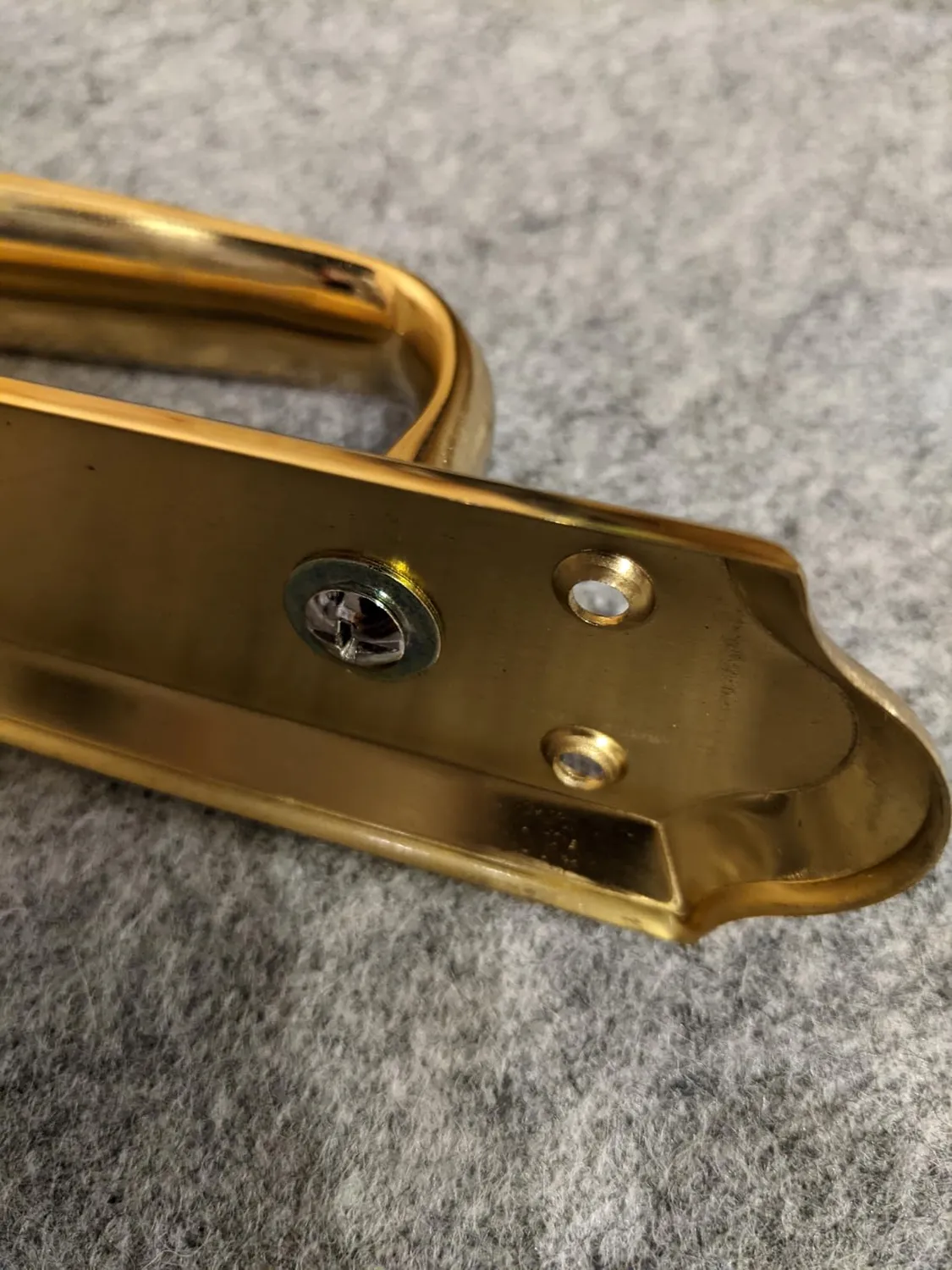 Amig Mod.13 maniglione ottone oro lucido 245x45 mm