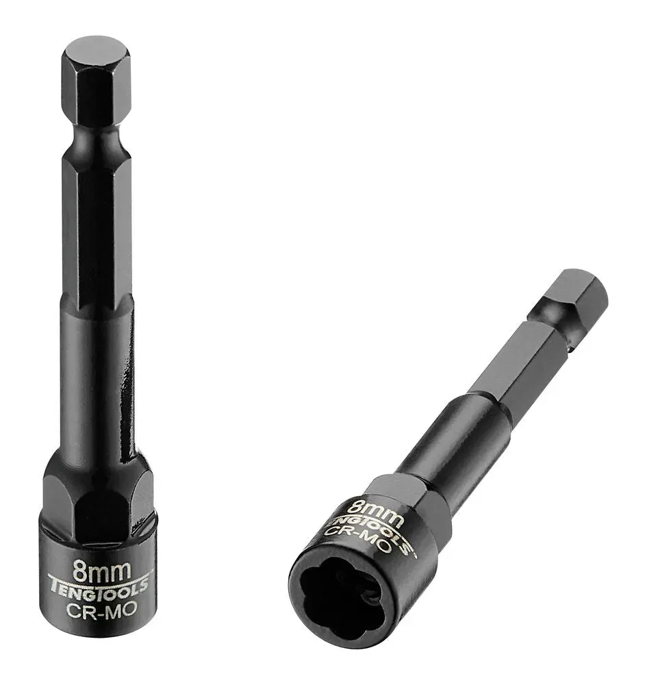 TengTools TEP65508 Estrattore Bulloni 8 mm 1/4" 65 mm Cr-Mo