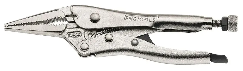 TengTools Pinza Becchi Lunghi 160mm Power Grip Antischiacciamento