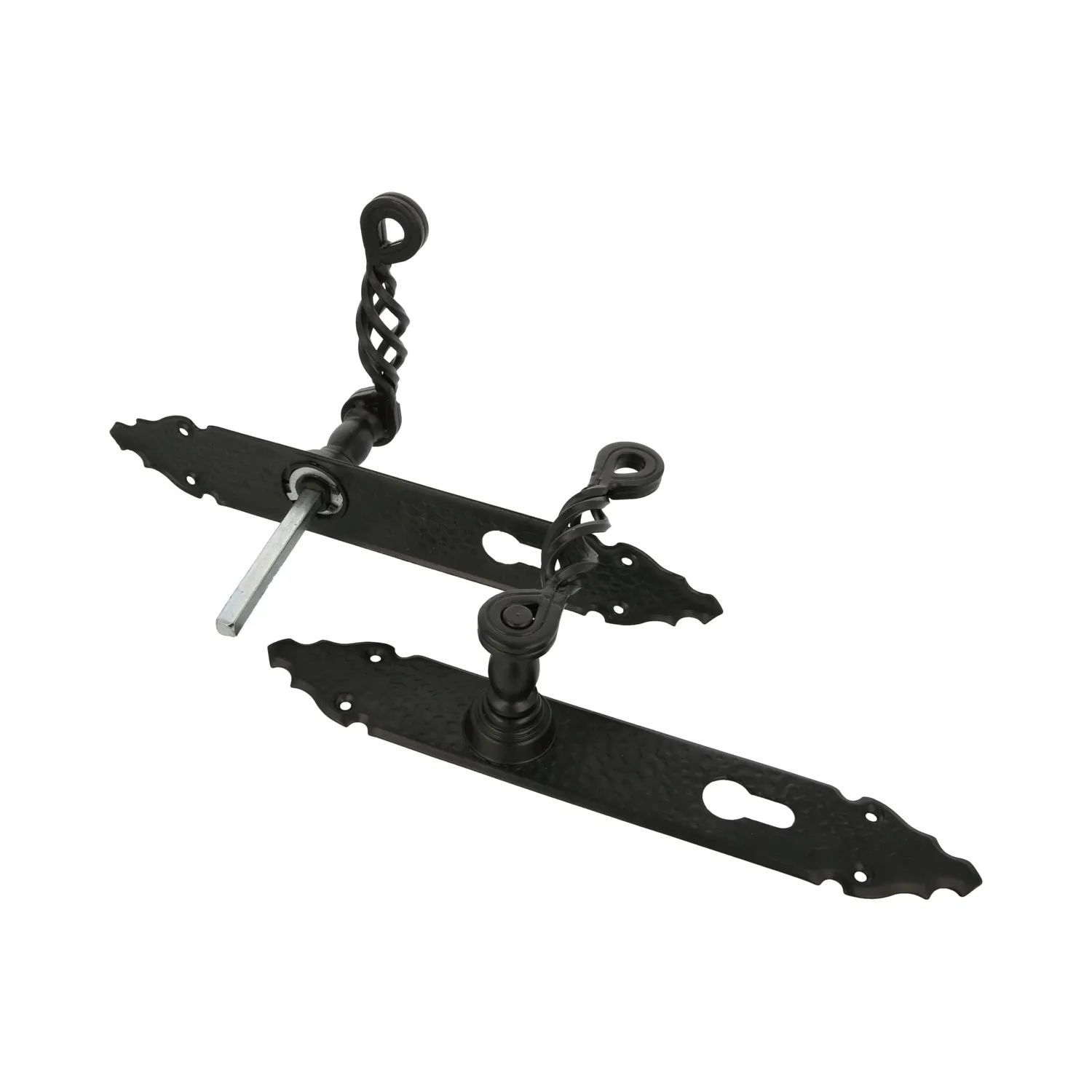 Amig Martellinata maniglie nero moderno 280x45 mm