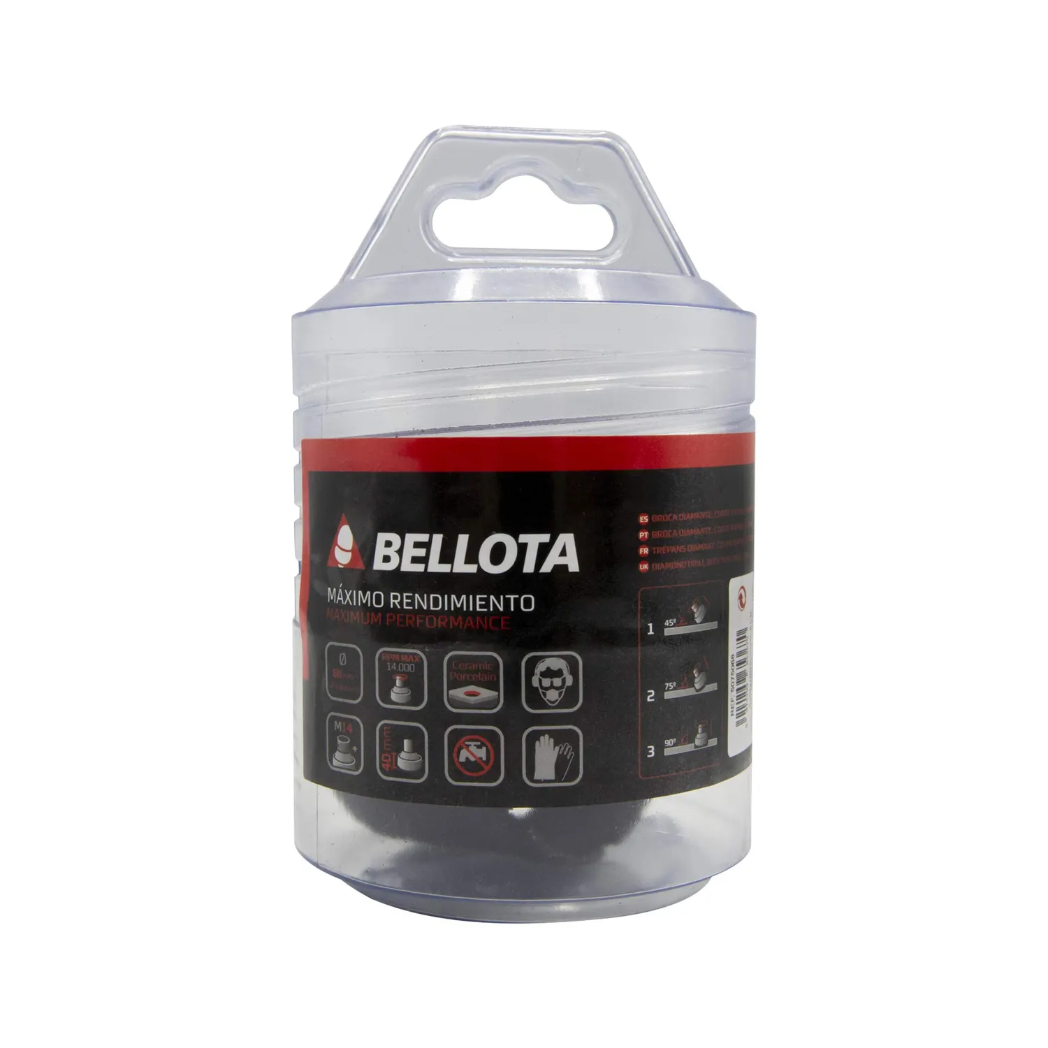 Bellota 50750 Corona Diamantata 68 mm a Secco