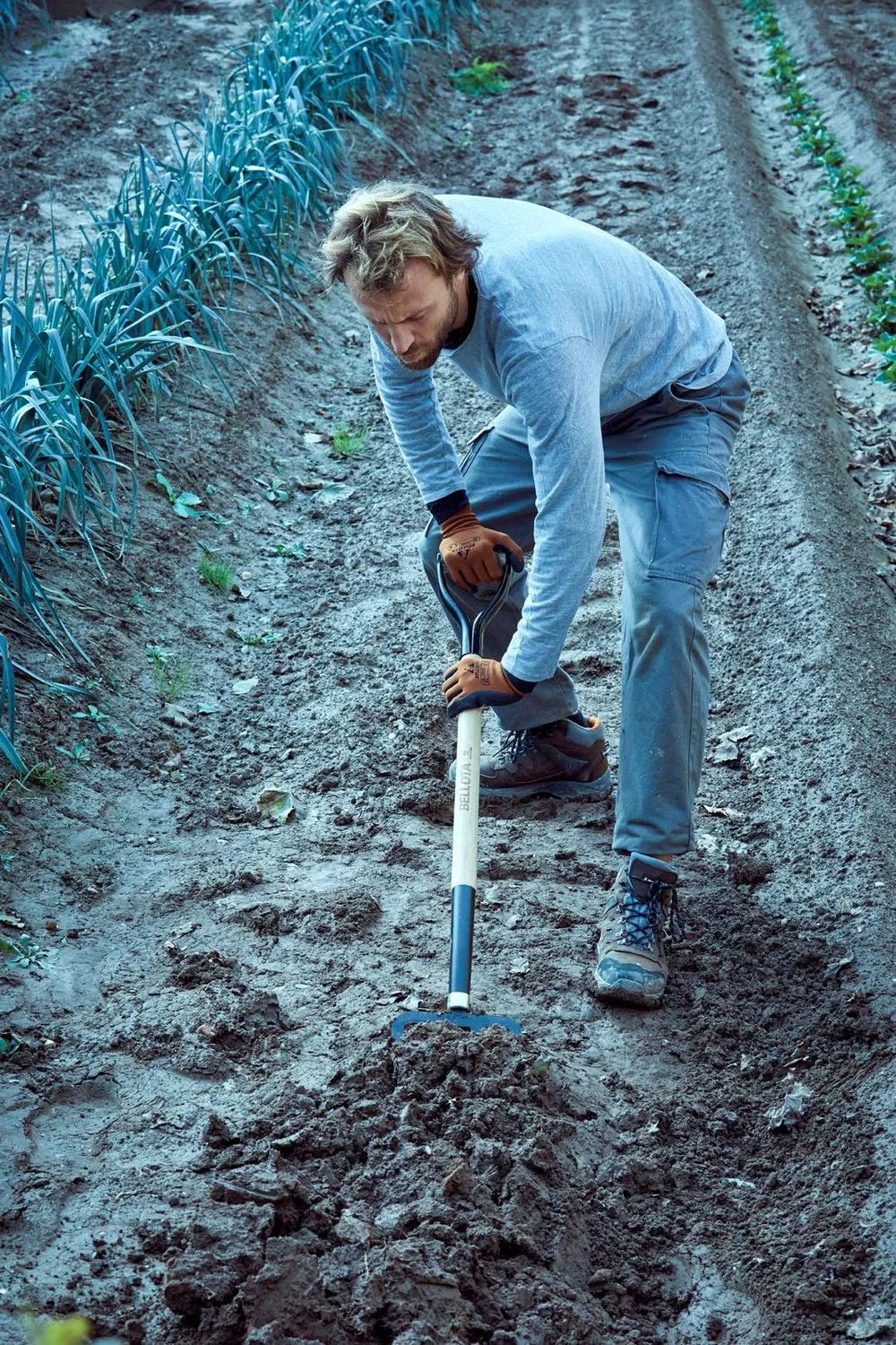 Bellota 911-4 MA forcone da giardino manico anello acciaio forgiato