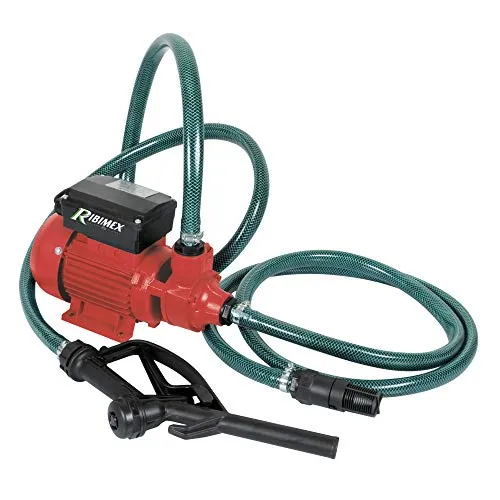 Ribimex kit pompa gasolio 370W tubo 4 m pistola