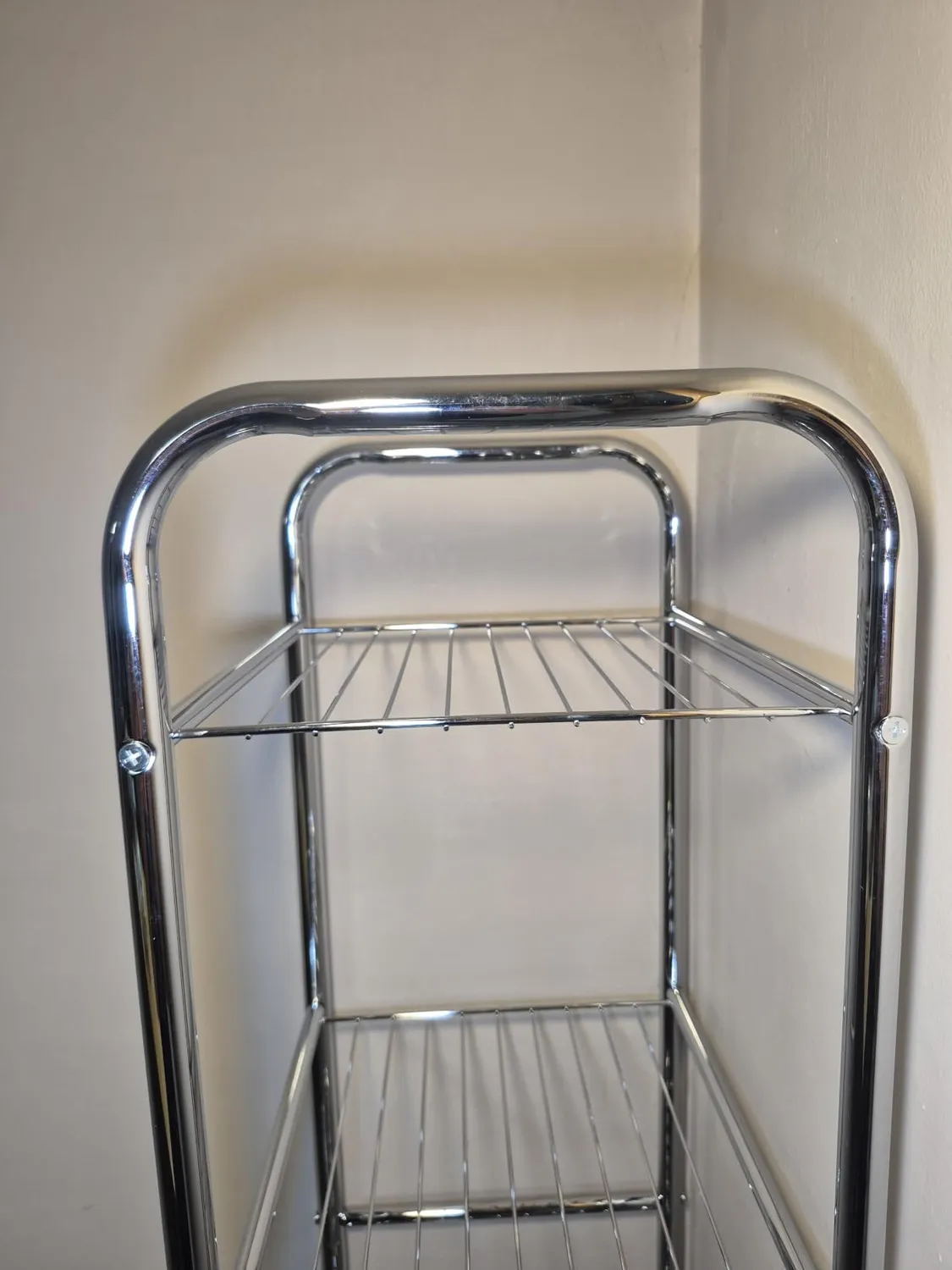 Amig Brisa Scaffale Bagno Acciaio 6 Ripiani Argento