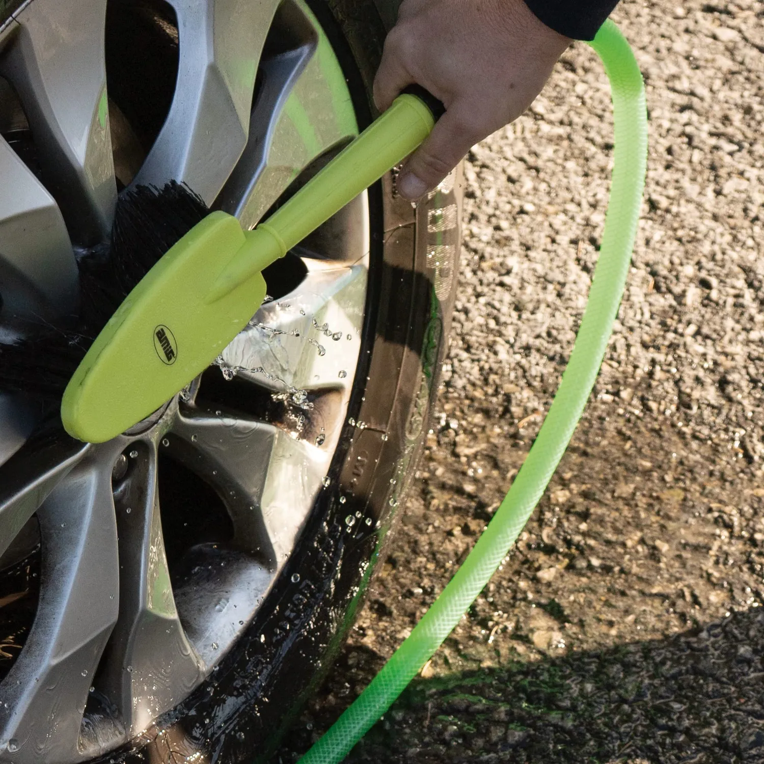 Amig spazzola per tubo 150 mm verde setole morbide