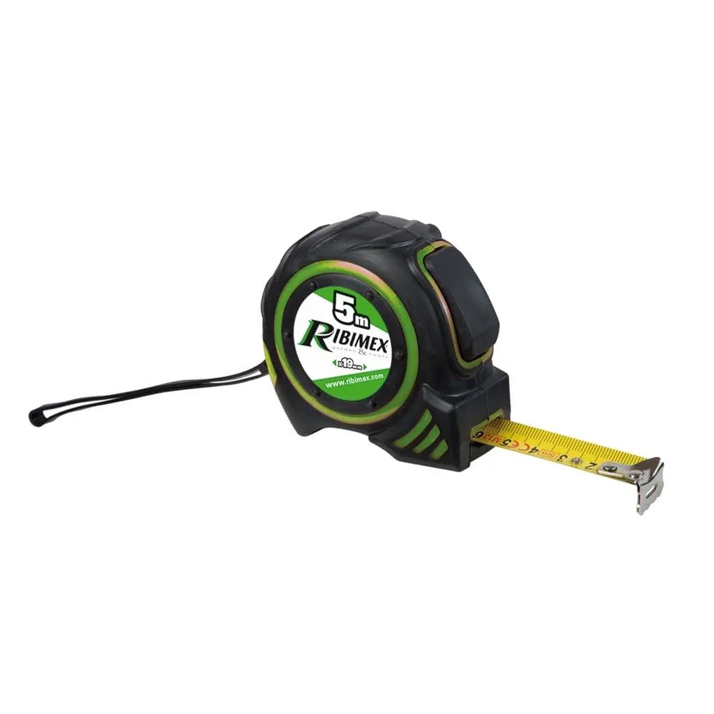 Ribiland-Ribimex PRMES03X16 Flessometro 3 m autobloccante tascabile